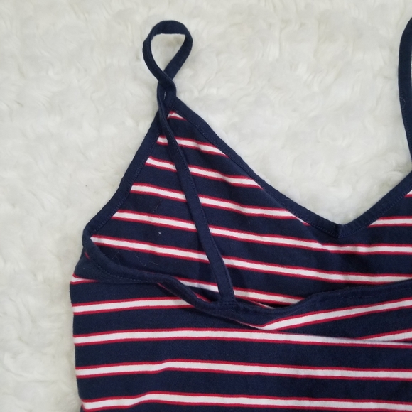 H & M striped basic bodysuit.  Size L - Picture 2 of 10